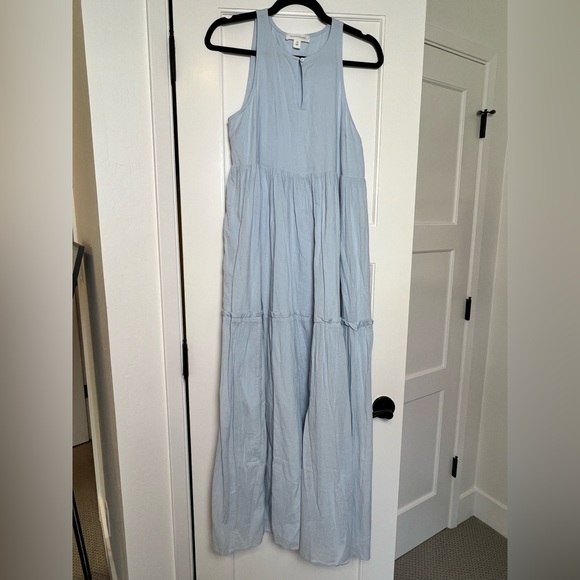 NWT Treasure & Bond Sleeveless Tiered Cotton Gauze Maxi Sundress (XS) - Picture 6 of 9
